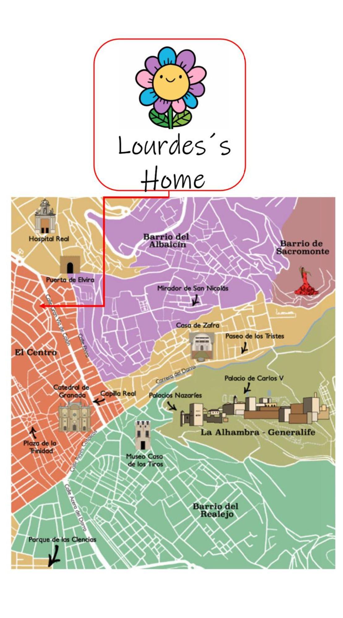 Lourdes'S Home Granada Buitenkant foto